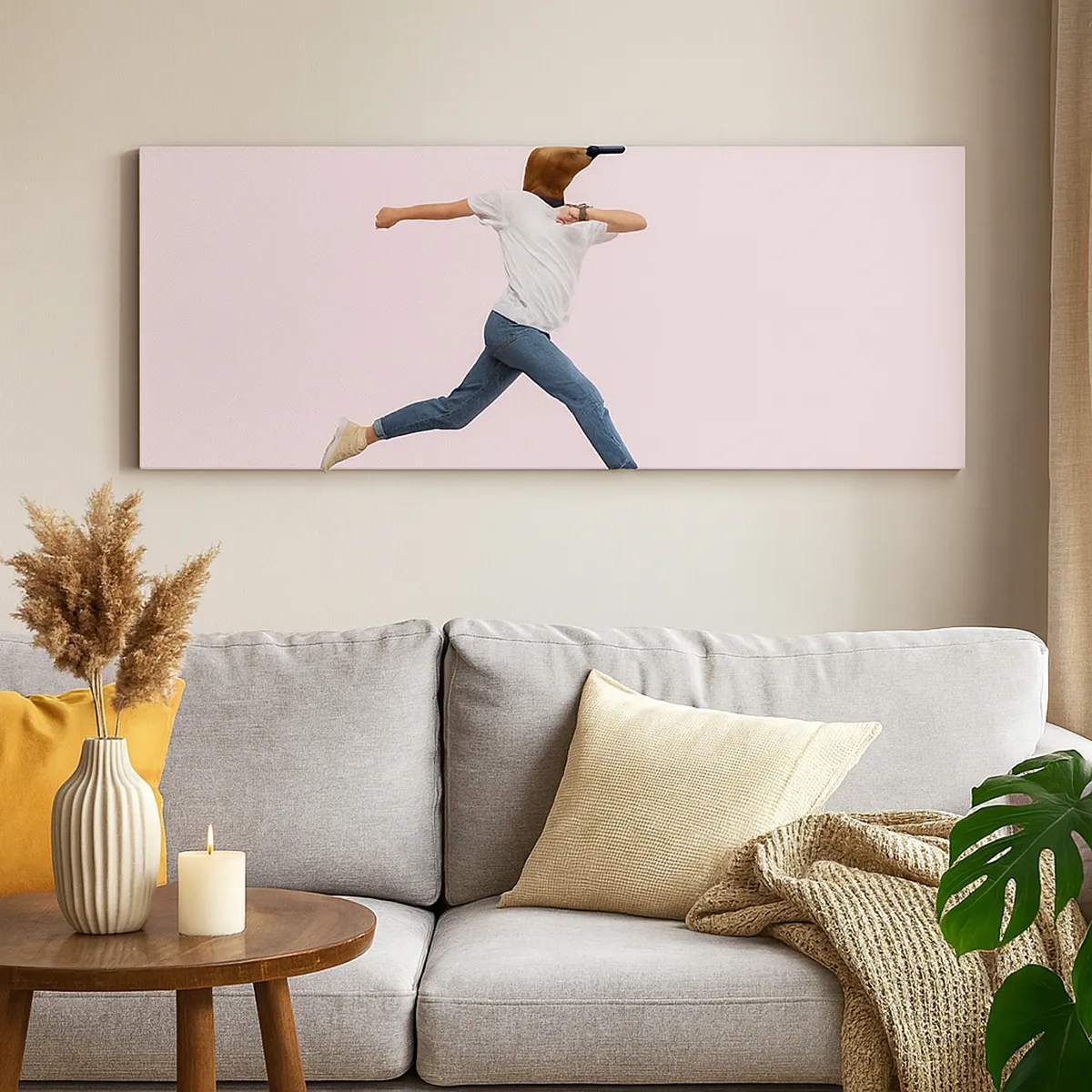 Obraz na plátně - Špetka absurdity - 30x30 cm