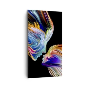 Obraz na plátně - Fúze energie a světla - 45x80 cm