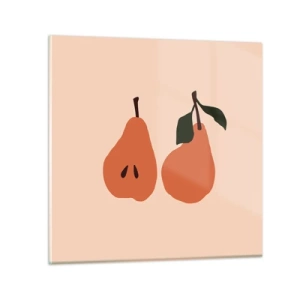 Obraz na skle - Čirá sladkost - 70x70 cm