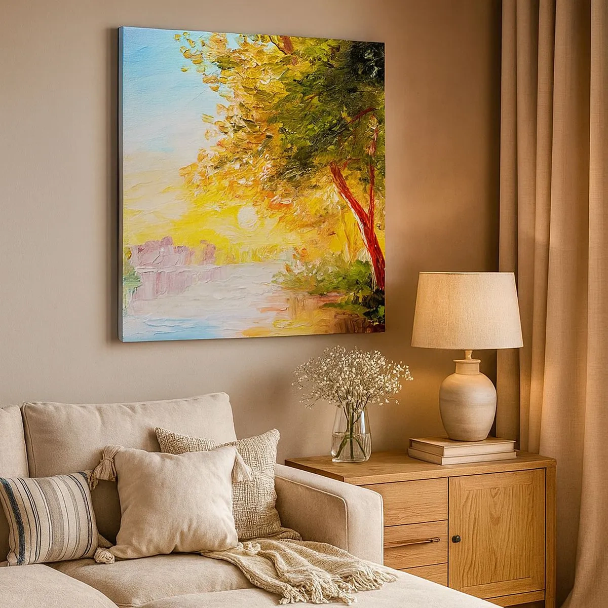 Obraz na plátně - Et in Arcadia ego - 30x30 cm