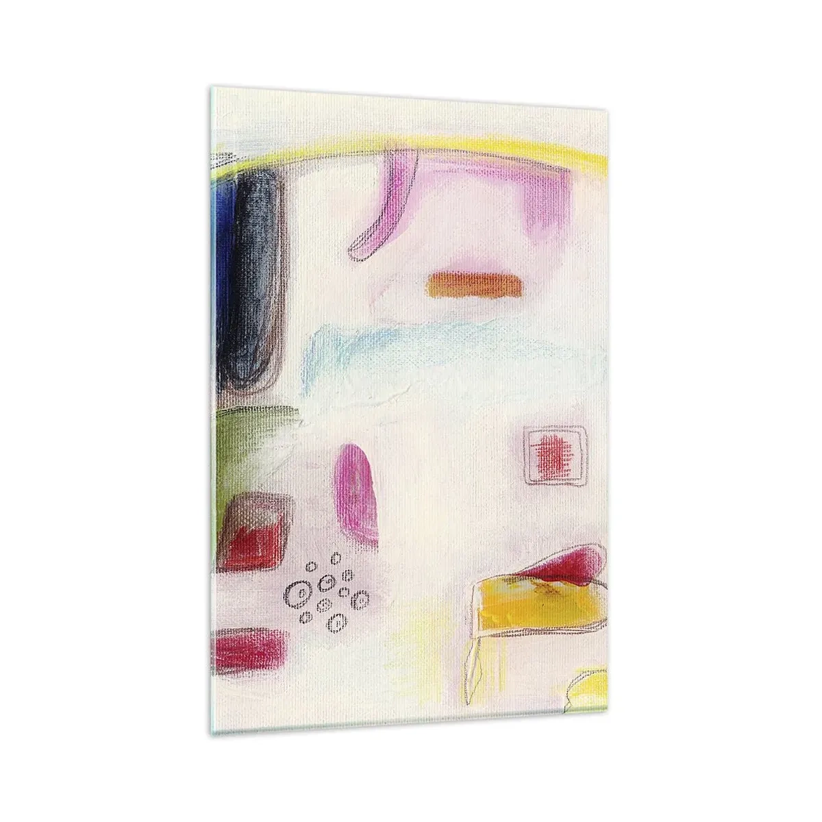 Obraz na skle - Více konvexní než konkávní nebo ploché - 80x120 cm