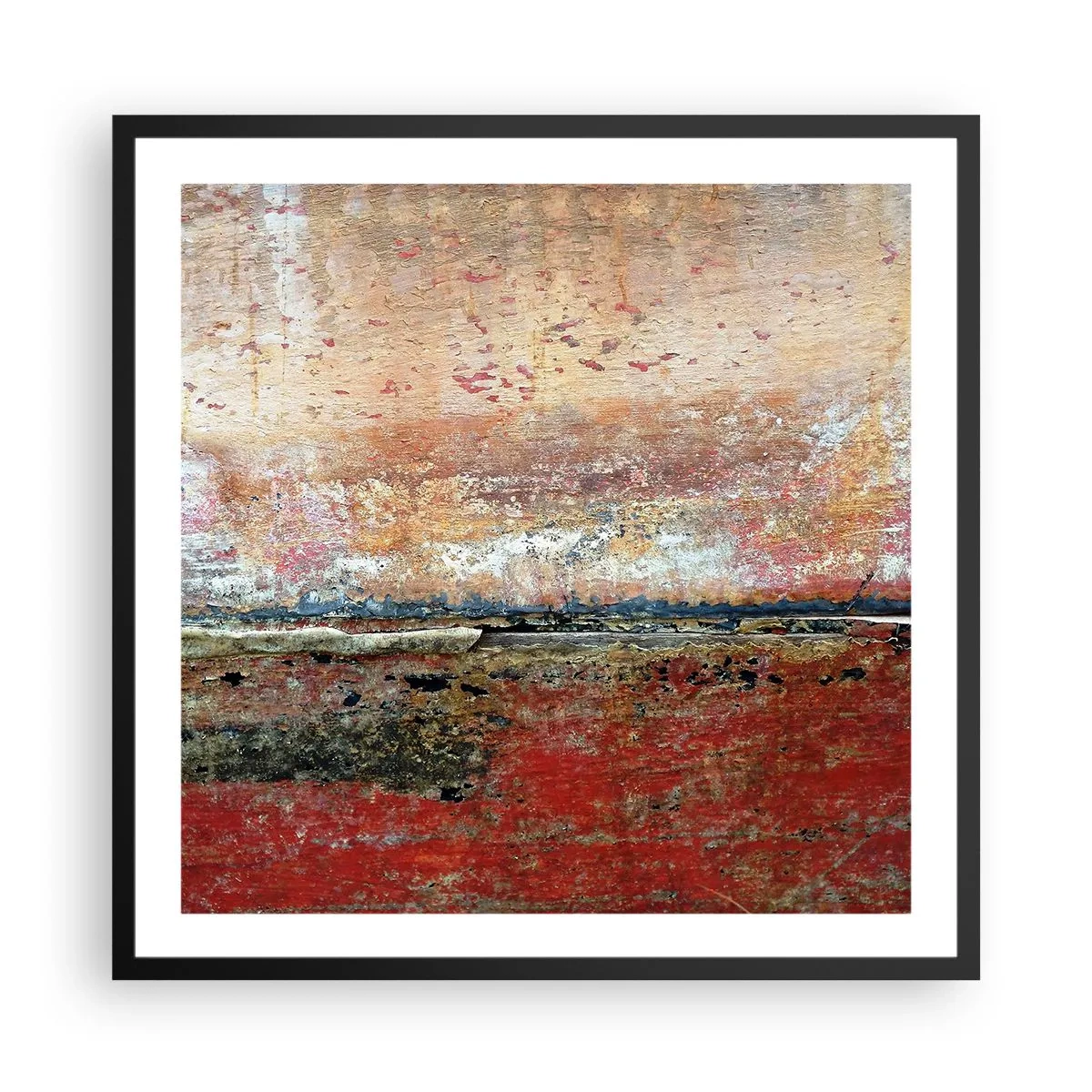 Plakát v černém rámu - Možná je to moře - 60x60 cm