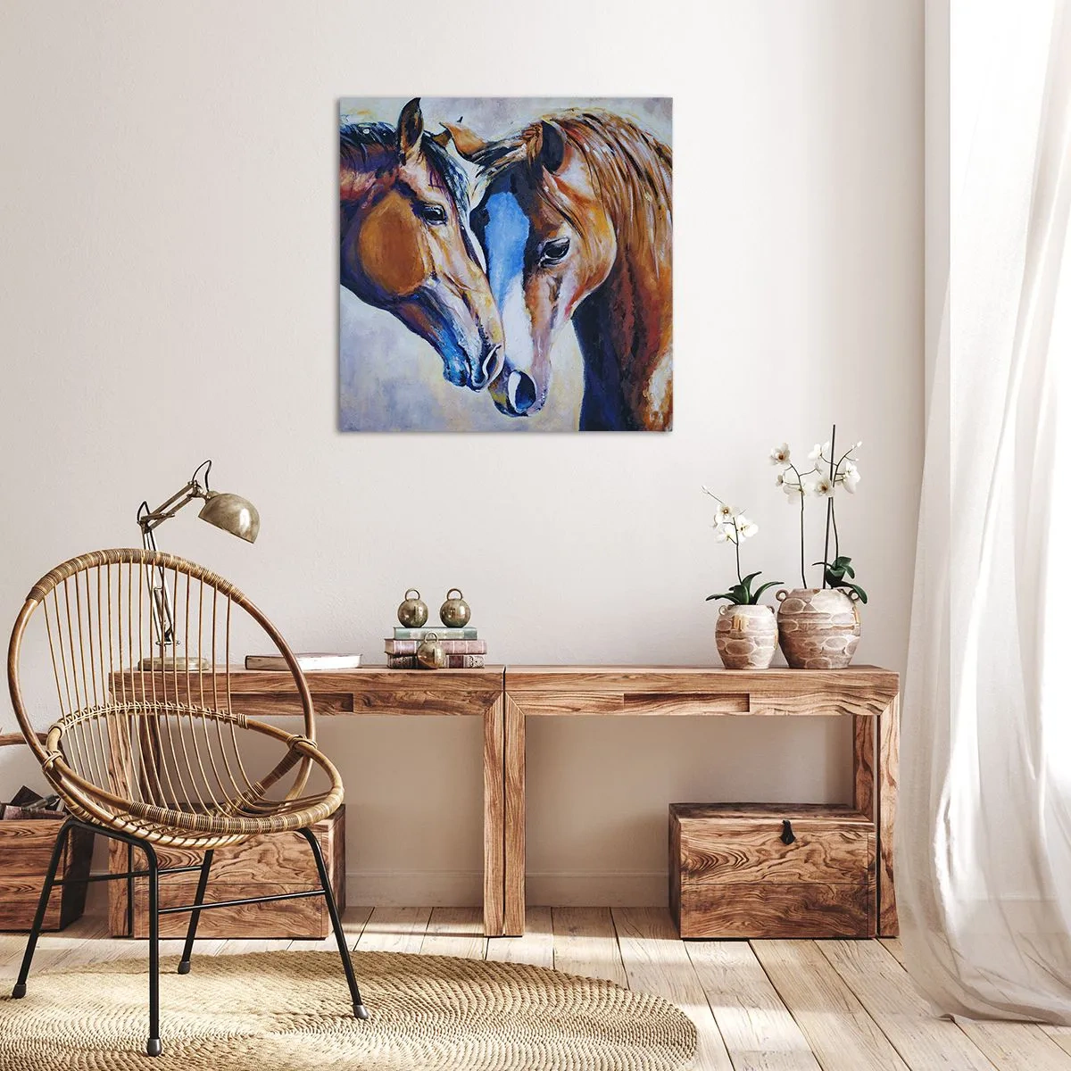 Obraz na plátně - Je to přátelství? Je to láska? - 70x70 cm