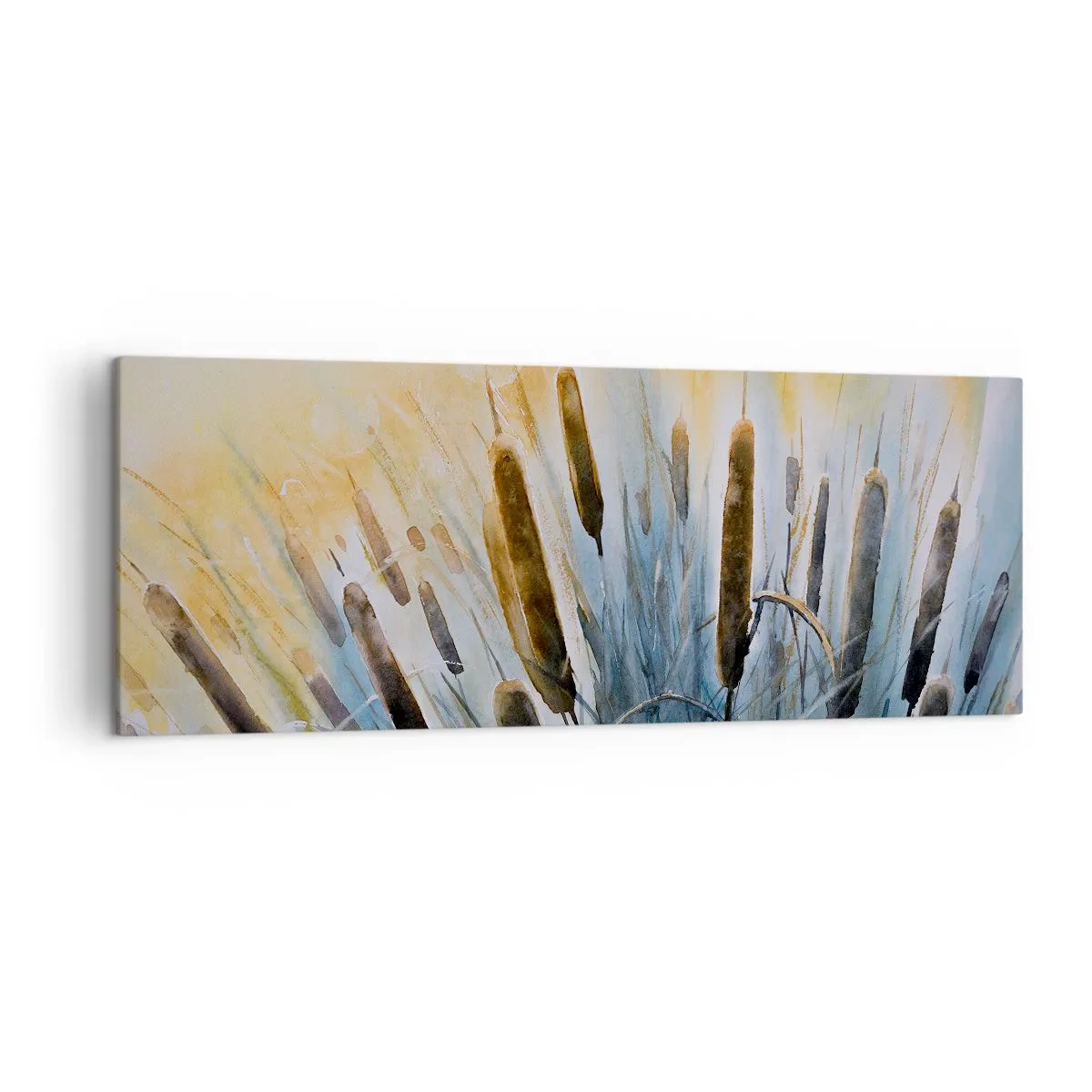 Obraz na plátně - Chlad vody, žár slunce - 140x50 cm