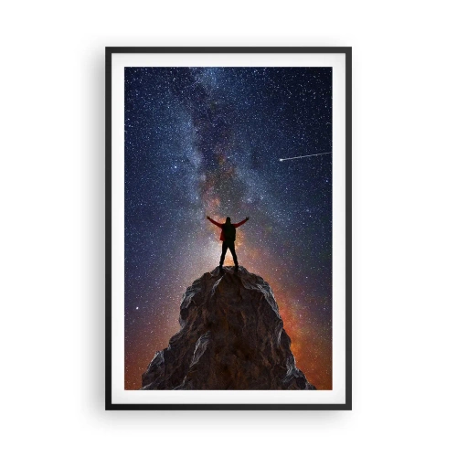 Plakát v černém rámu - Síla je se mnou! - 61x91 cm