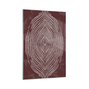 Obraz na skle - Prostor promlouvá - 80x120 cm