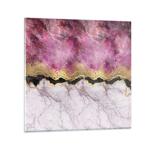 Obraz na skle - Na hranici - 30x30 cm