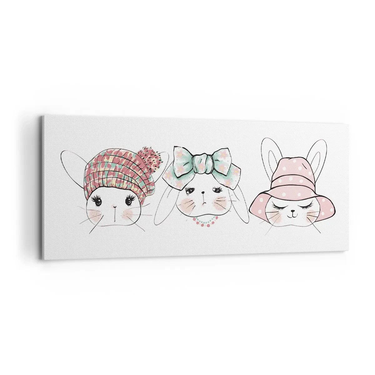 Obraz na plátně - Zamyšlená, smutná, spokojená - 100x40 cm