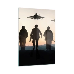 Obraz na skle - Vítej v našem světě - 50x70 cm