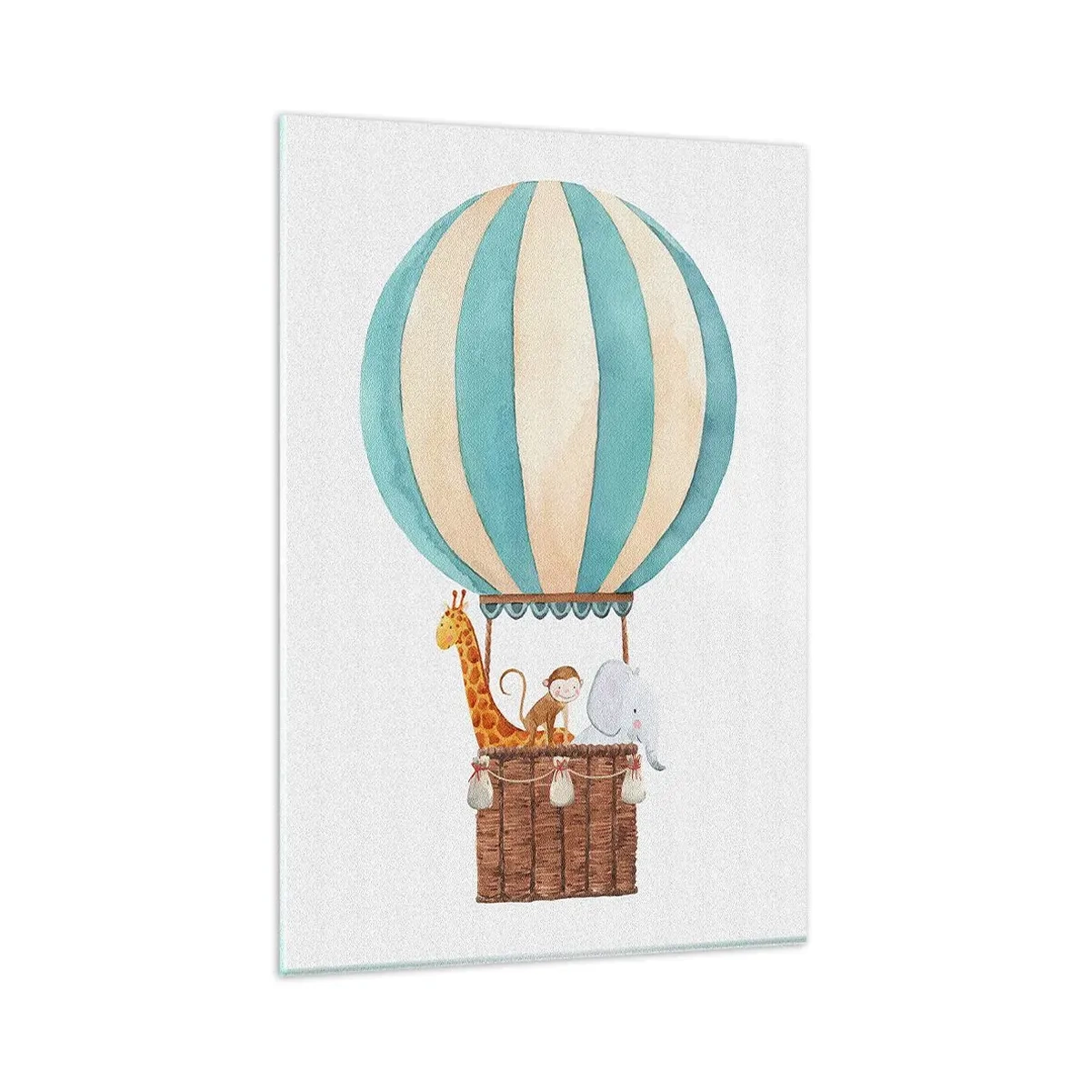 Obraz na skle - Fantastický výlet - 80x120 cm