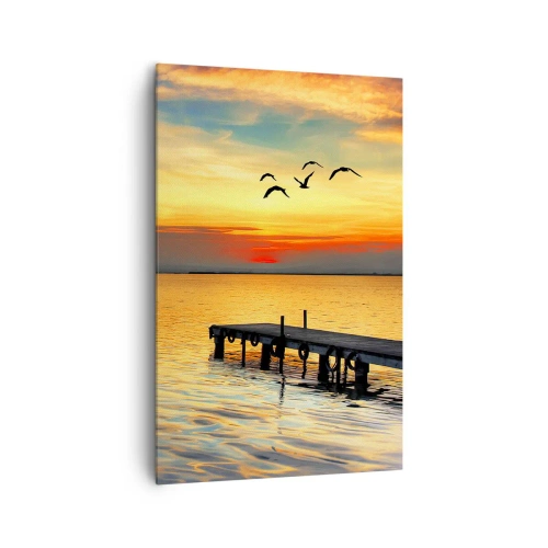 Obraz na plátně - Večerní návraty - 80x120 cm