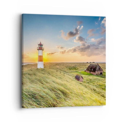 Obraz na plátně - Mezi vlnami - 40x40 cm