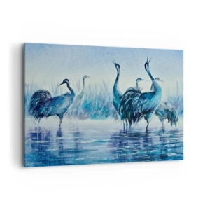 Obraz na plátně - Ranní setkání - 100x70 cm