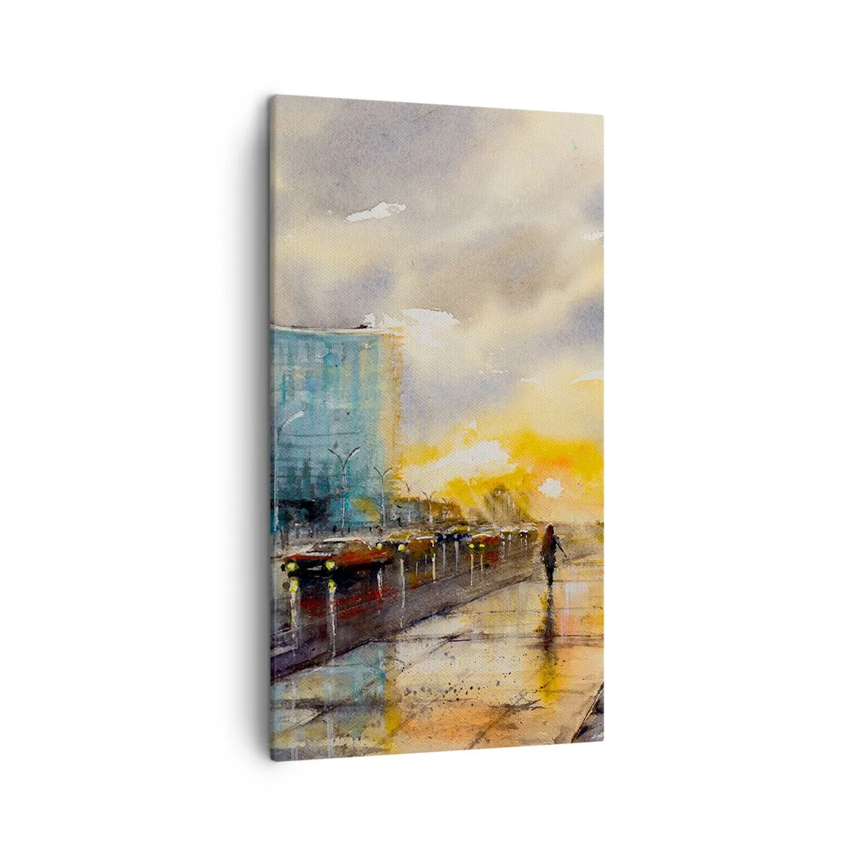 Obraz na plátně - Život na pobřeží - 45x80 cm