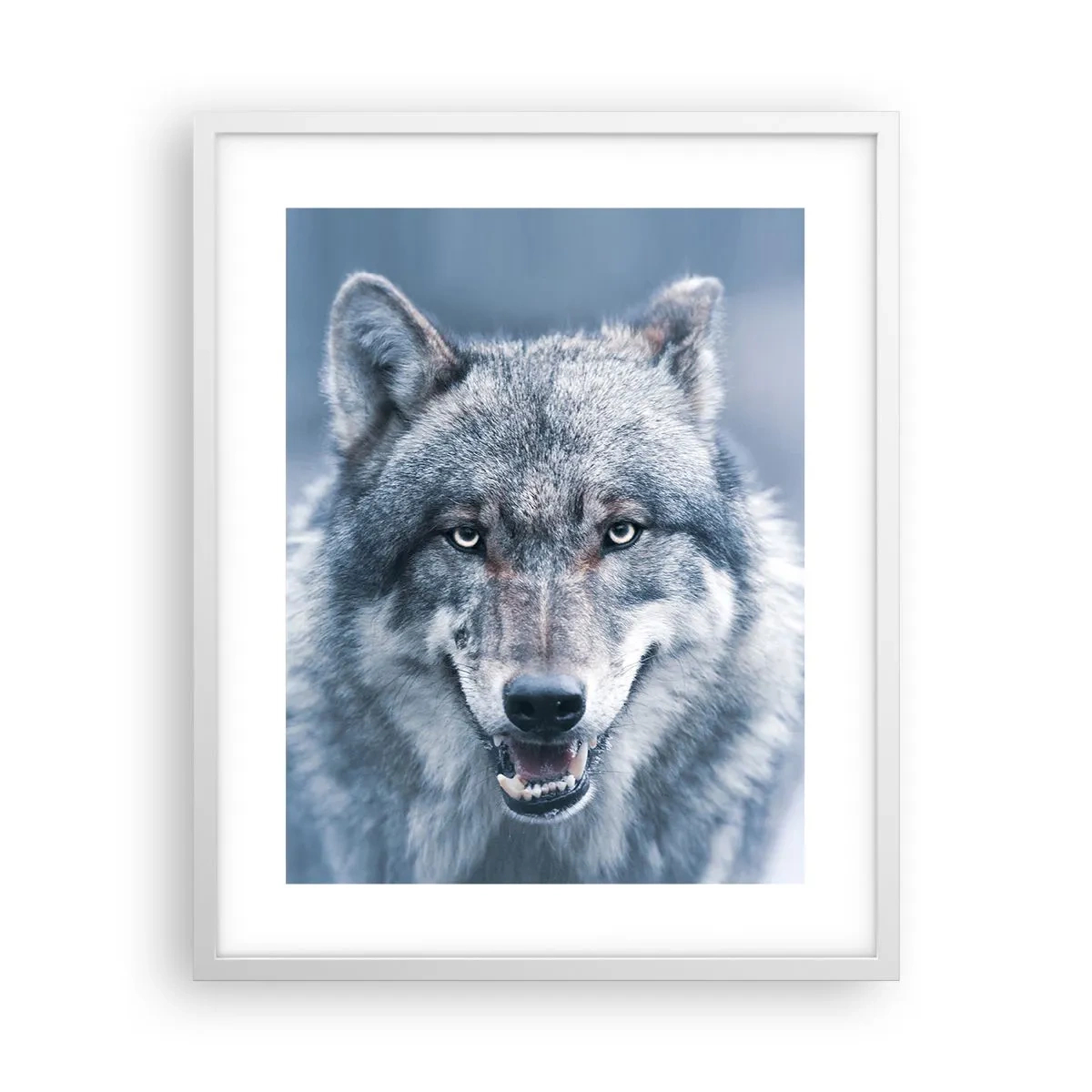 Plakát v bílém rámu - Přijmete tuto výzvu? - 40x50 cm