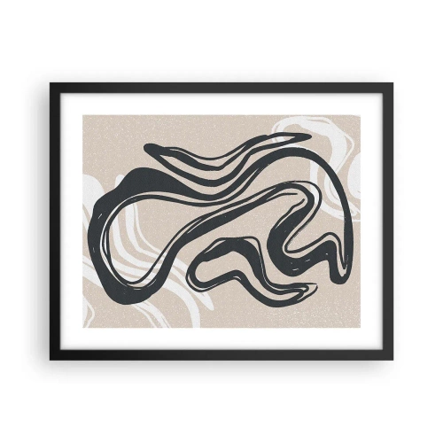 Plakát v černém rámu - Znásobená exprese - 50x40 cm