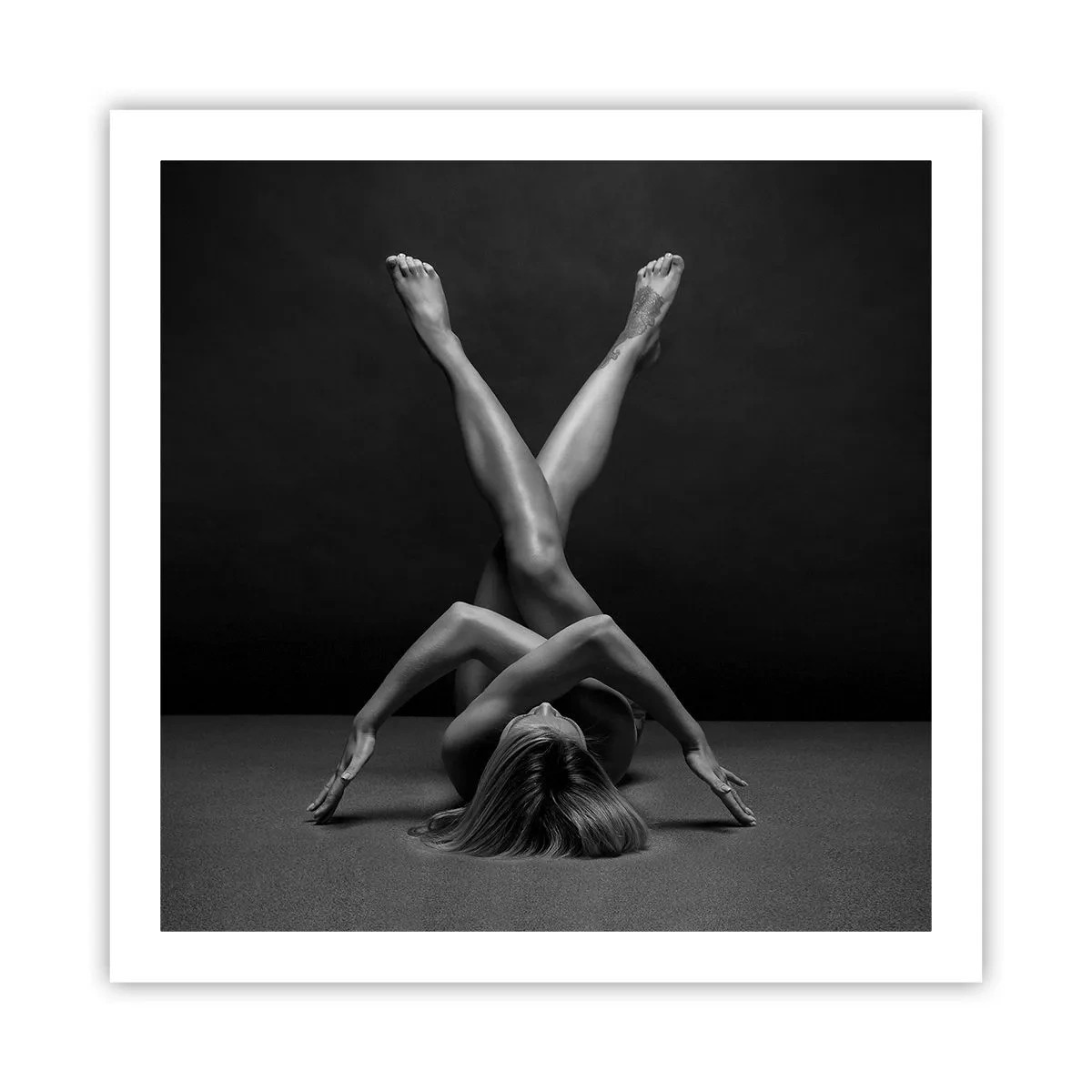Plakát - Geometrie nahoty - 60x60 cm