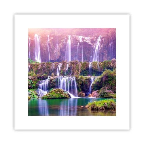 Plakát - Schody do nebe - 30x30 cm