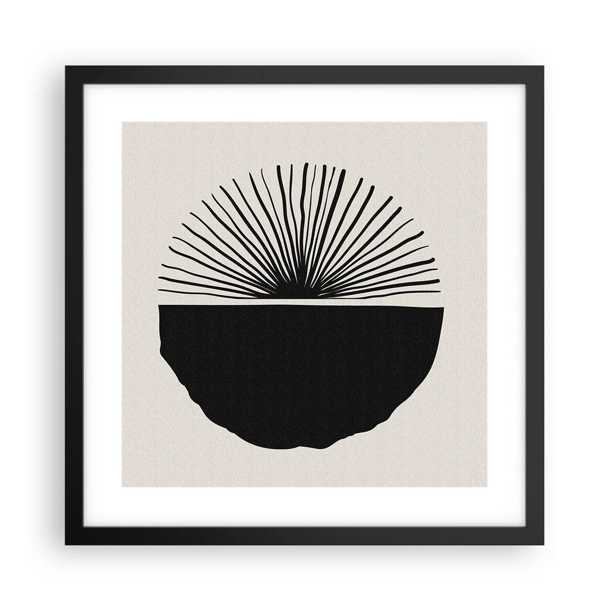 Plakát v černém rámu - Řada možností - 40x40 cm