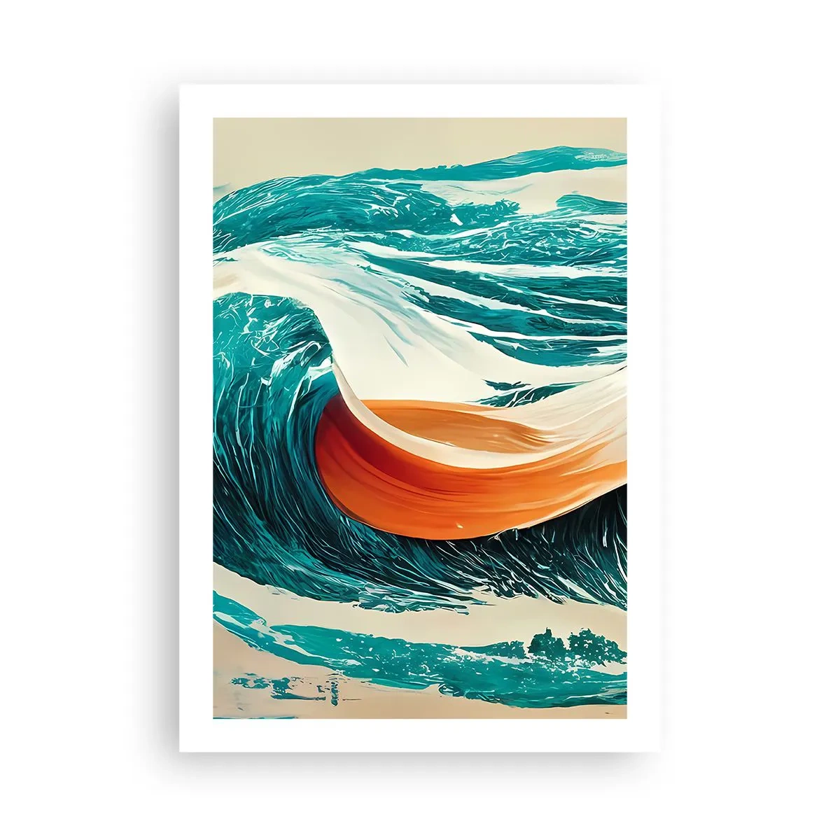 Plakát - Surfařův sen - 50x70 cm