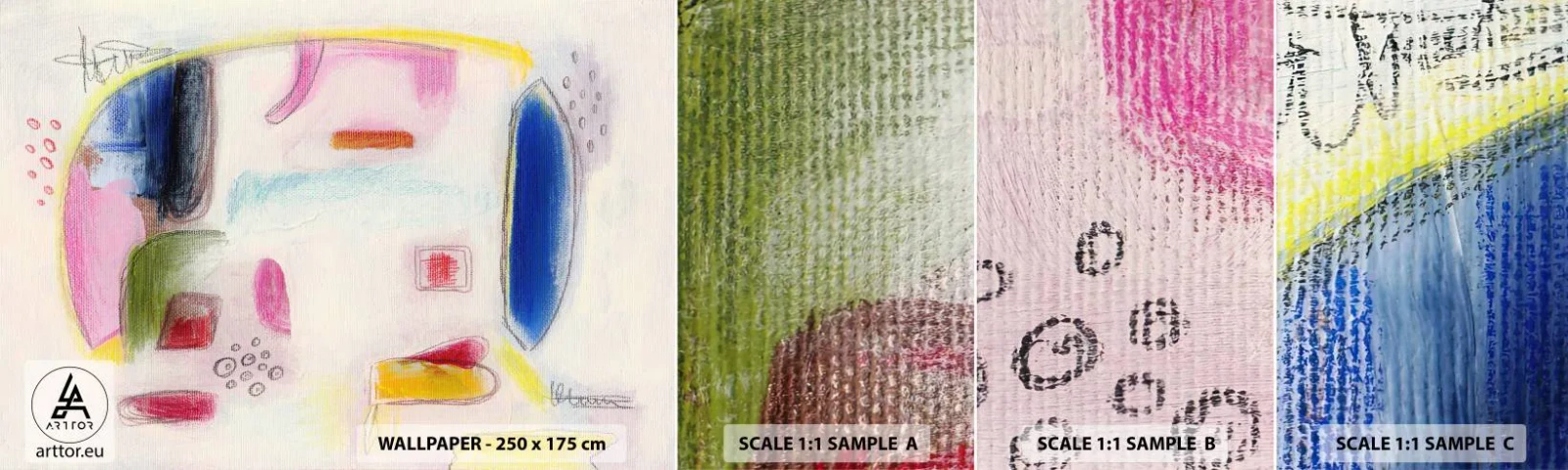 Vzor Fototapety Samolepicí Deluxe Sticker - Více konvexní než konkávní nebo ploché - Abstrakce, Kus, Slon - 100x30 cm