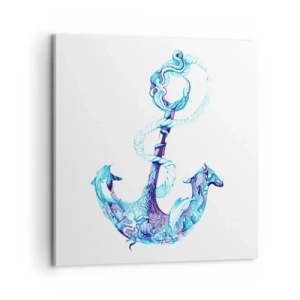 Obraz na plátně - Důvěrnice tajemství moře - 60x60 cm