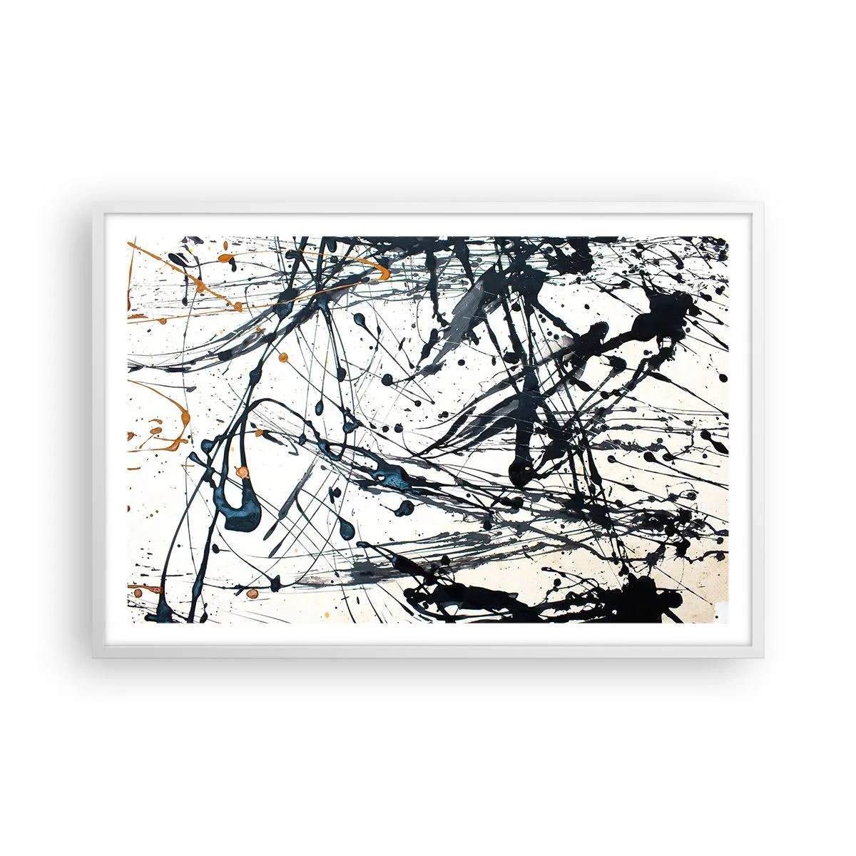 Plakát v bílém rámu - Se smyslem nebo bez smyslu? - 91x61 cm