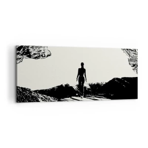Obraz na plátně - Nový pohled - 100x40 cm