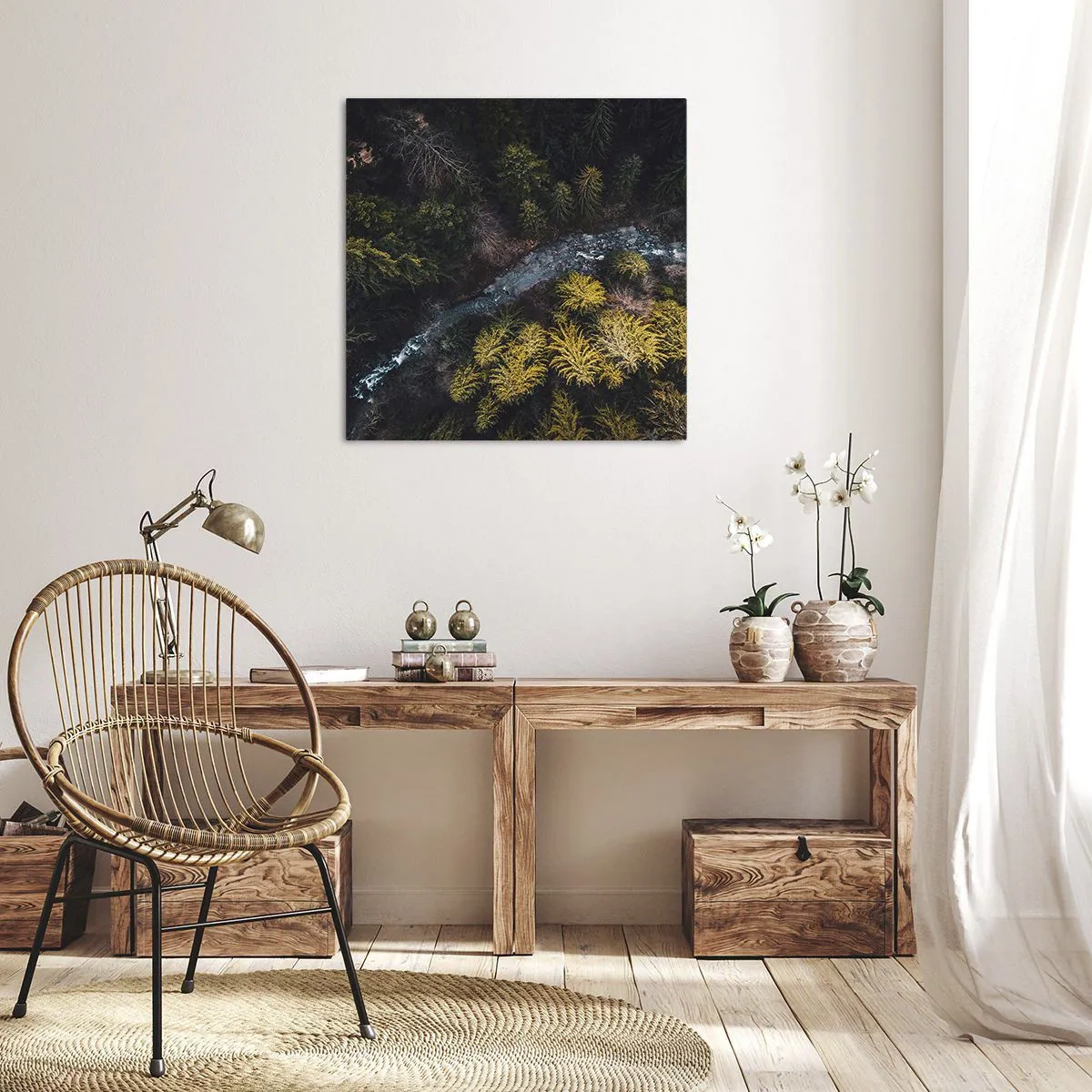Obraz na plátně - Rychle, stále rychleji - 60x60 cm