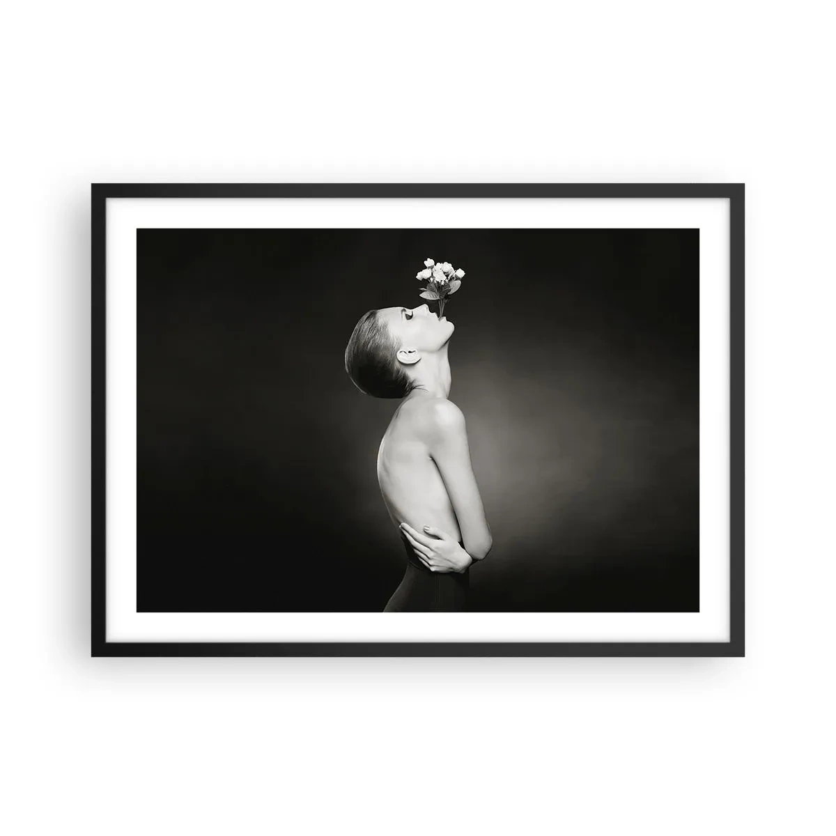 Plakát v černém rámu - Excentrická elegance - 70x50 cm