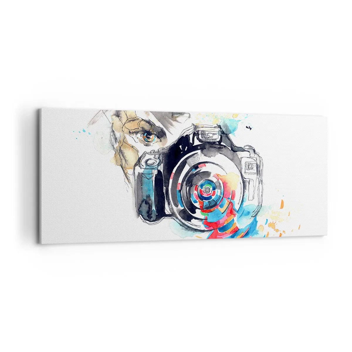 Obraz na plátně - Okem objektivu - 100x40 cm