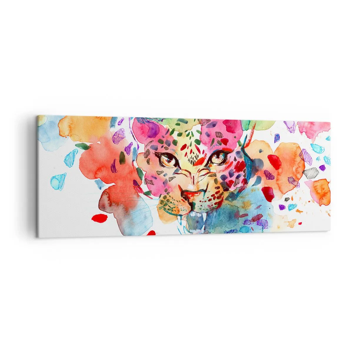 Obraz na plátně - Kráska a zvíře - 140x50 cm