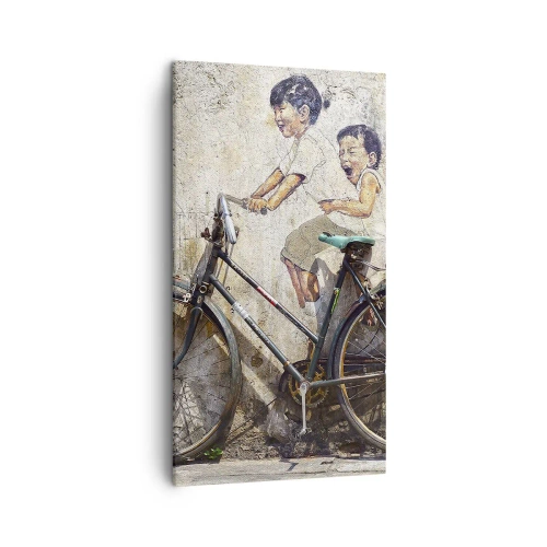 Obraz na plátně - Pravda nebo klam? - 45x80 cm