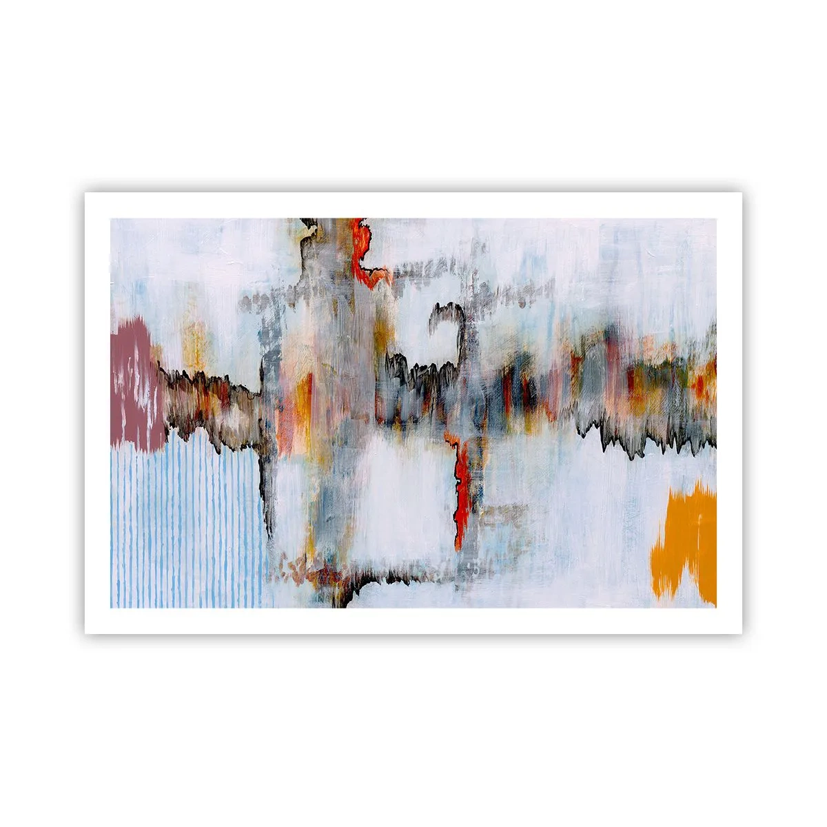 Plakát - Klackem po vodě - 91x61 cm