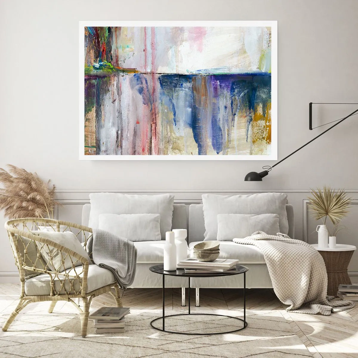 Plakát - Barevné dojmy a asociace - 100x70 cm