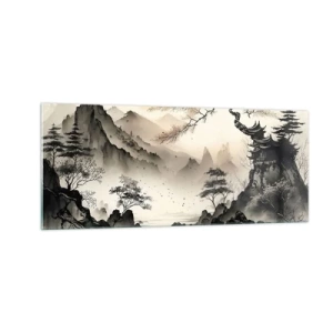 Obraz na skle - Jedinečné kouzlo orientu - 100x40 cm