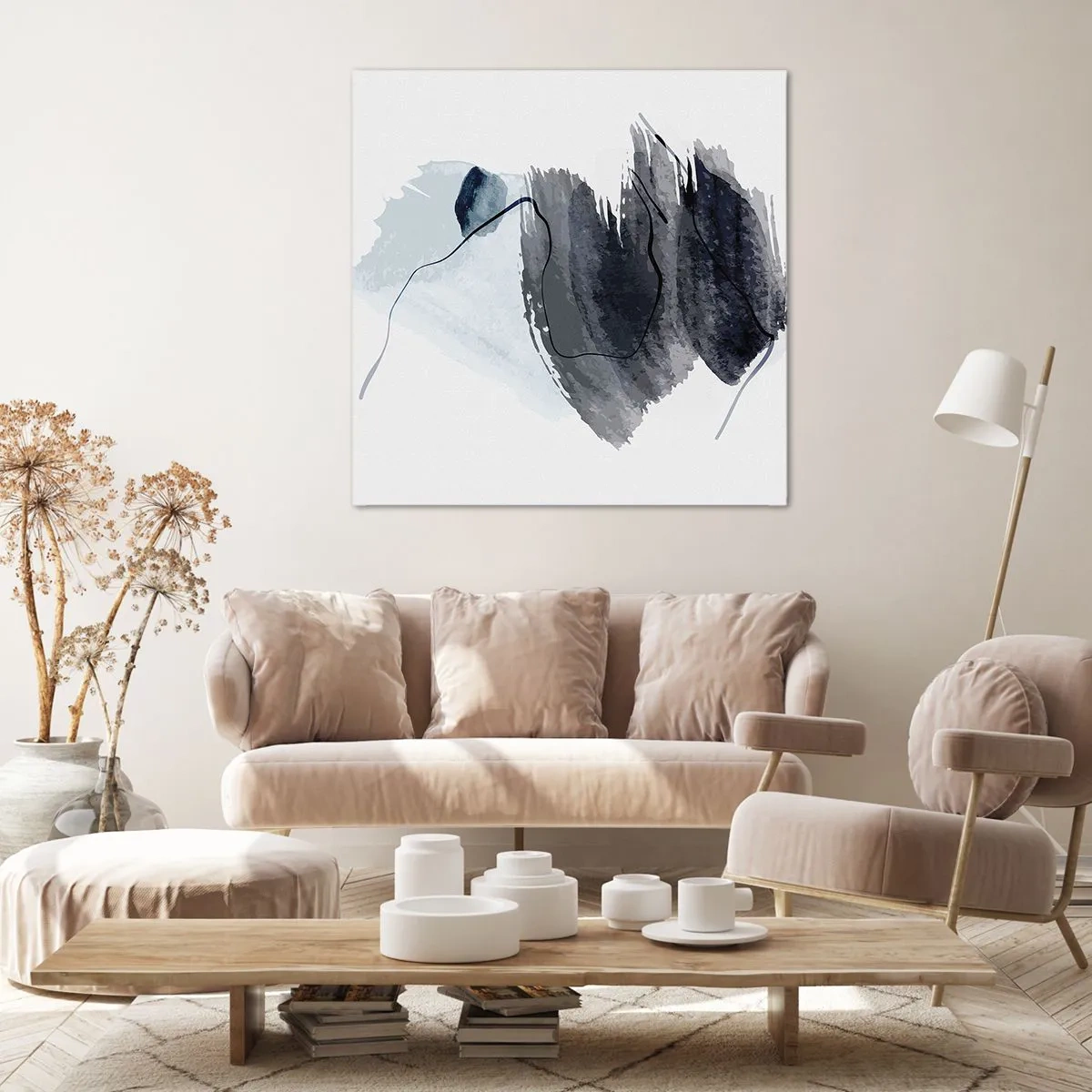 Obraz na plátně - Intenzita a pohyb - 60x60 cm