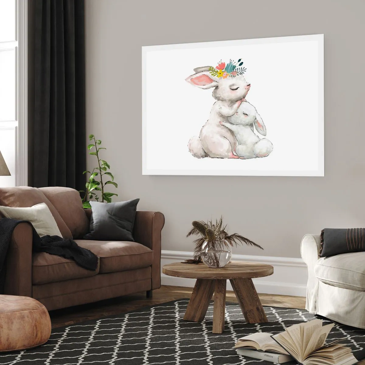 Plakát - Nejlepší je u mámy - 70x50 cm