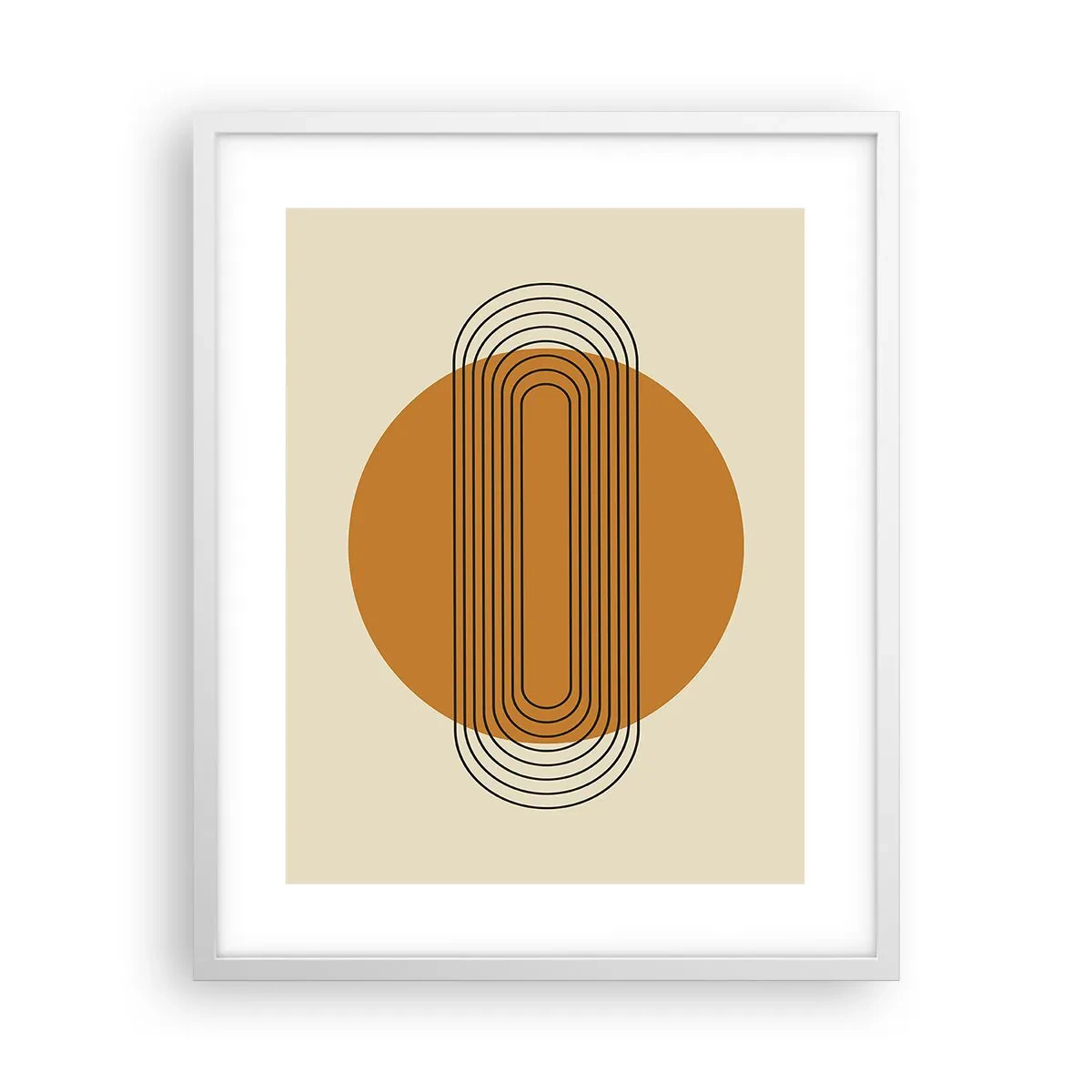 Plakát v bílém rámu - Dokonalý plán - 40x50 cm