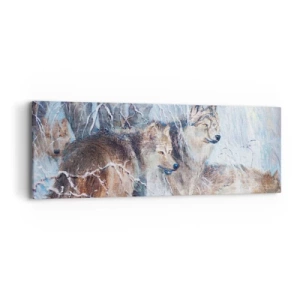 Obraz na plátně - Pozor! Přichází… - 90x30 cm