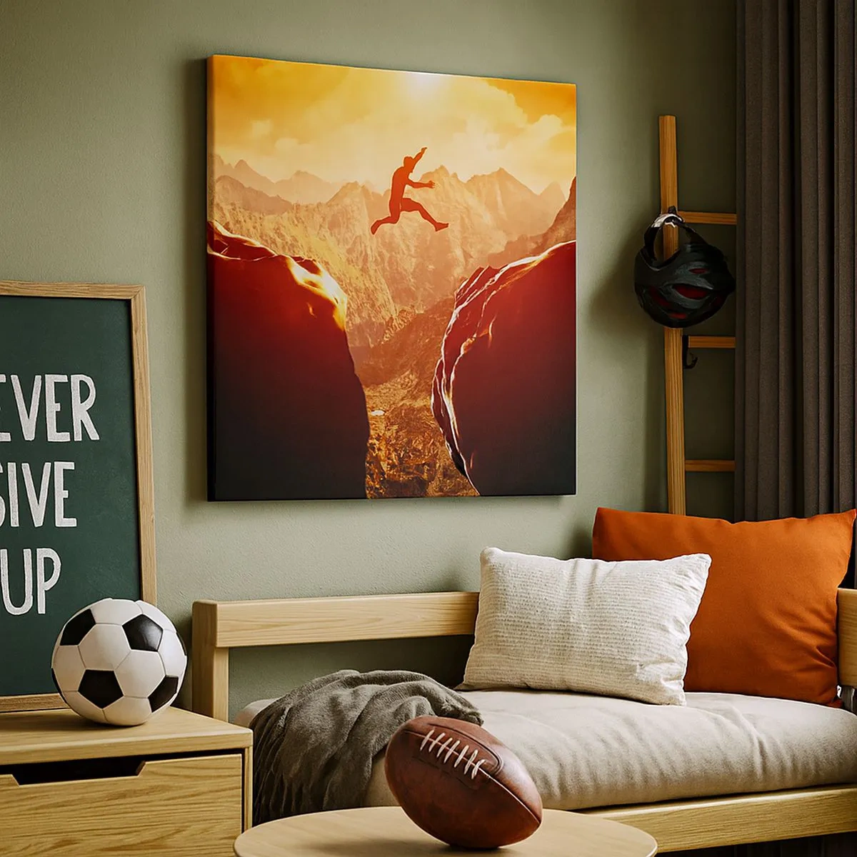 Obraz na plátně - Překročením hranic - 30x30 cm