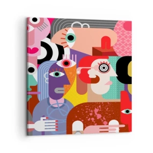 Obraz na plátně - My od pána Picassa - 60x60 cm