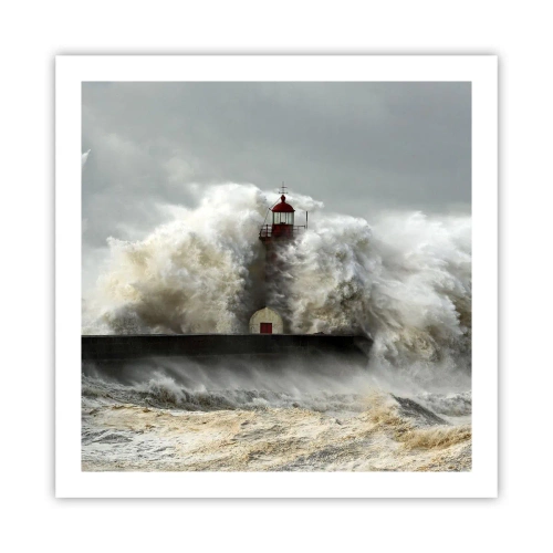 Plakát - Hněv oceánu - 60x60 cm