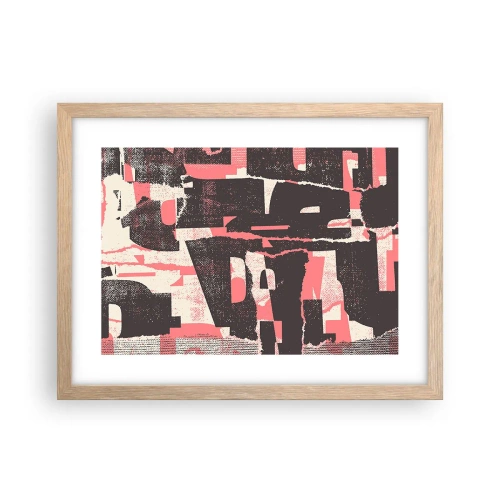 Plakát v rámu světlý dub - Celý tento shon - 40x30 cm