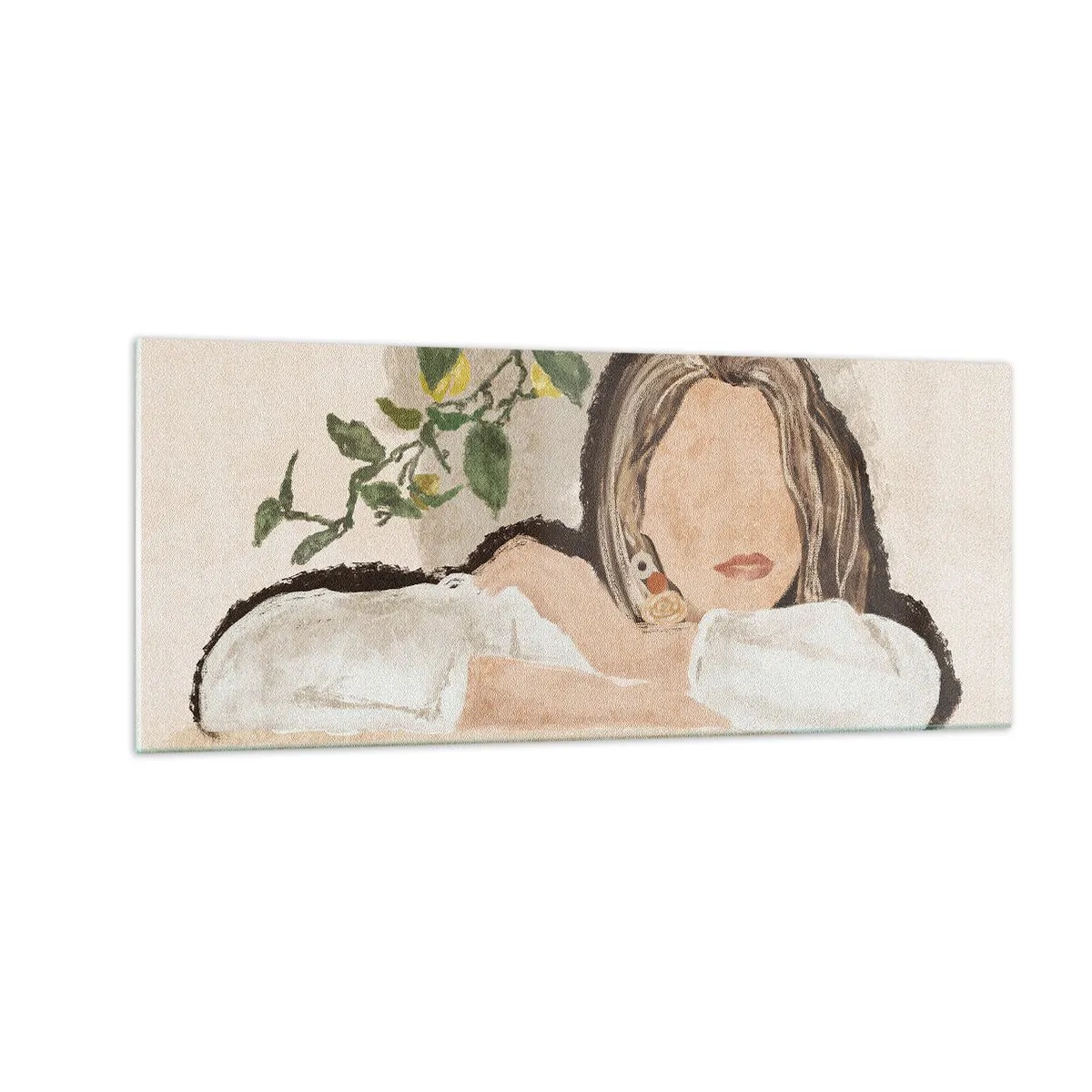Obraz na skle - Krasavice z jihu - 100x40 cm
