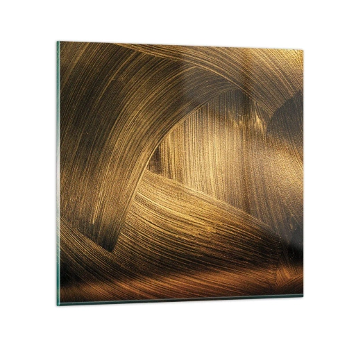 Obraz na skle - Ve zlatém labyrintu - 60x60 cm