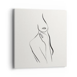 Obraz na plátně - Vlna melancholie - 30x30 cm