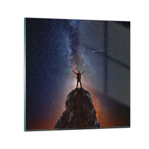 Obraz na skle - Síla je se mnou! - 30x30 cm