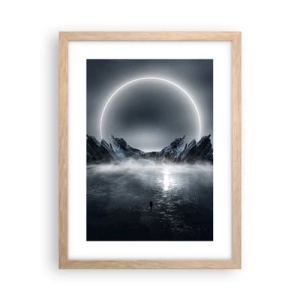 Plakát v rámu světlý dub - Finále příběhu - 30x40 cm