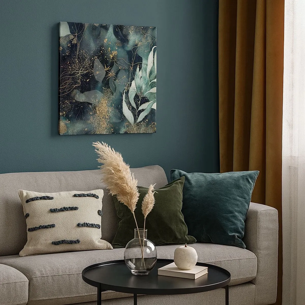 Obraz na plátně - Kouzelná zahrada - 30x30 cm